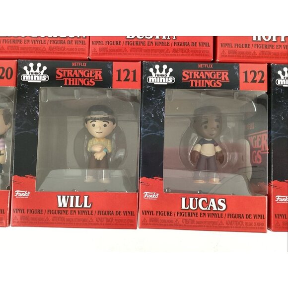 Stranger Things Funko Minis Netflix Vinyl Figures Season 4 Complete Set of 9 New - Picture 10 of 16